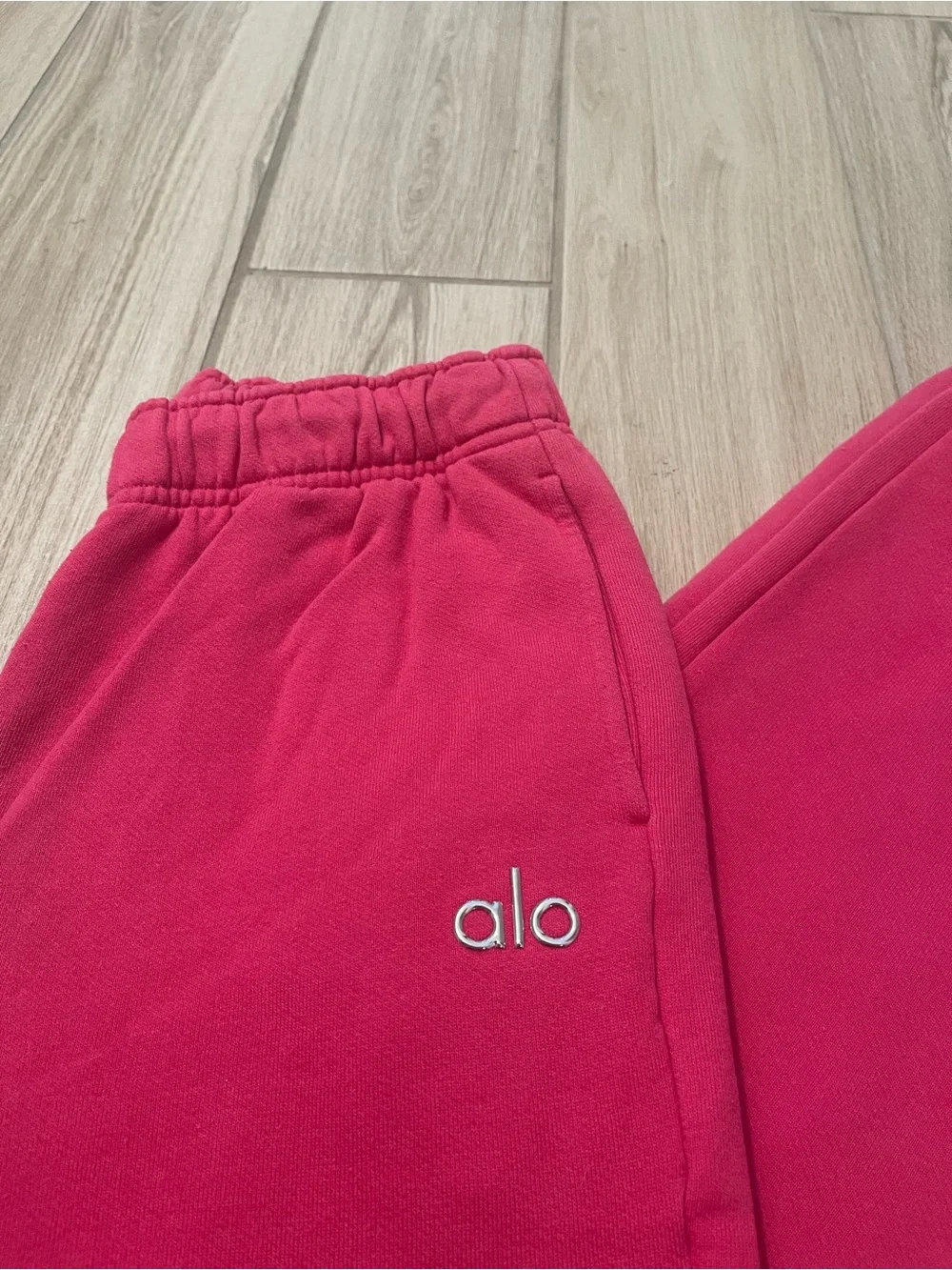 Alo Yoga Accolade Pink Summer Crush Sweatpants Sz S 4-6 U5013RG Rare